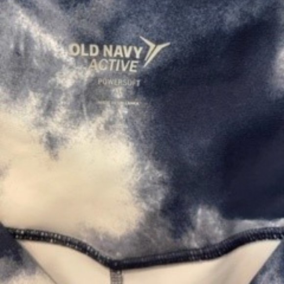 Old Navy exercise pants tie-dye navy/white - Picture 2 of 4